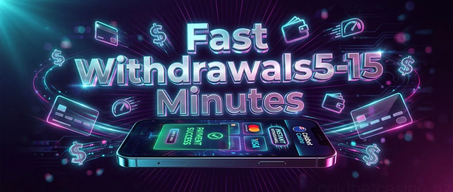 Fast Withdrawals5-15 Minutes